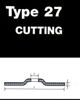Picture of 4x.045x3/8-24 TYPE 27 WHEEL